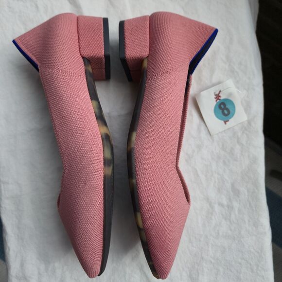 Rothy's Pink and Blue Flats - Picture 4 of 16